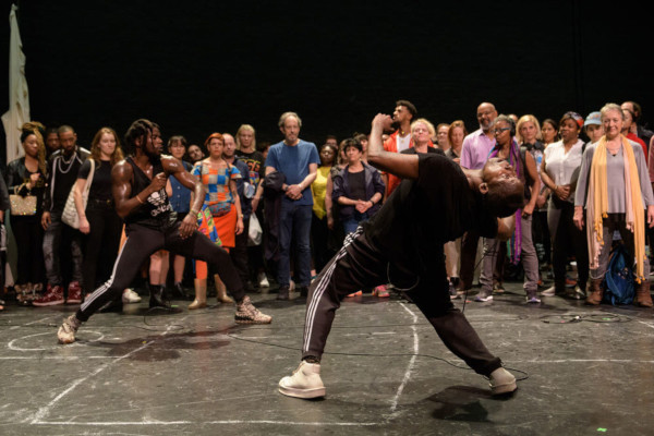 Shamar Watt and Nora Chipaumire in in Punk